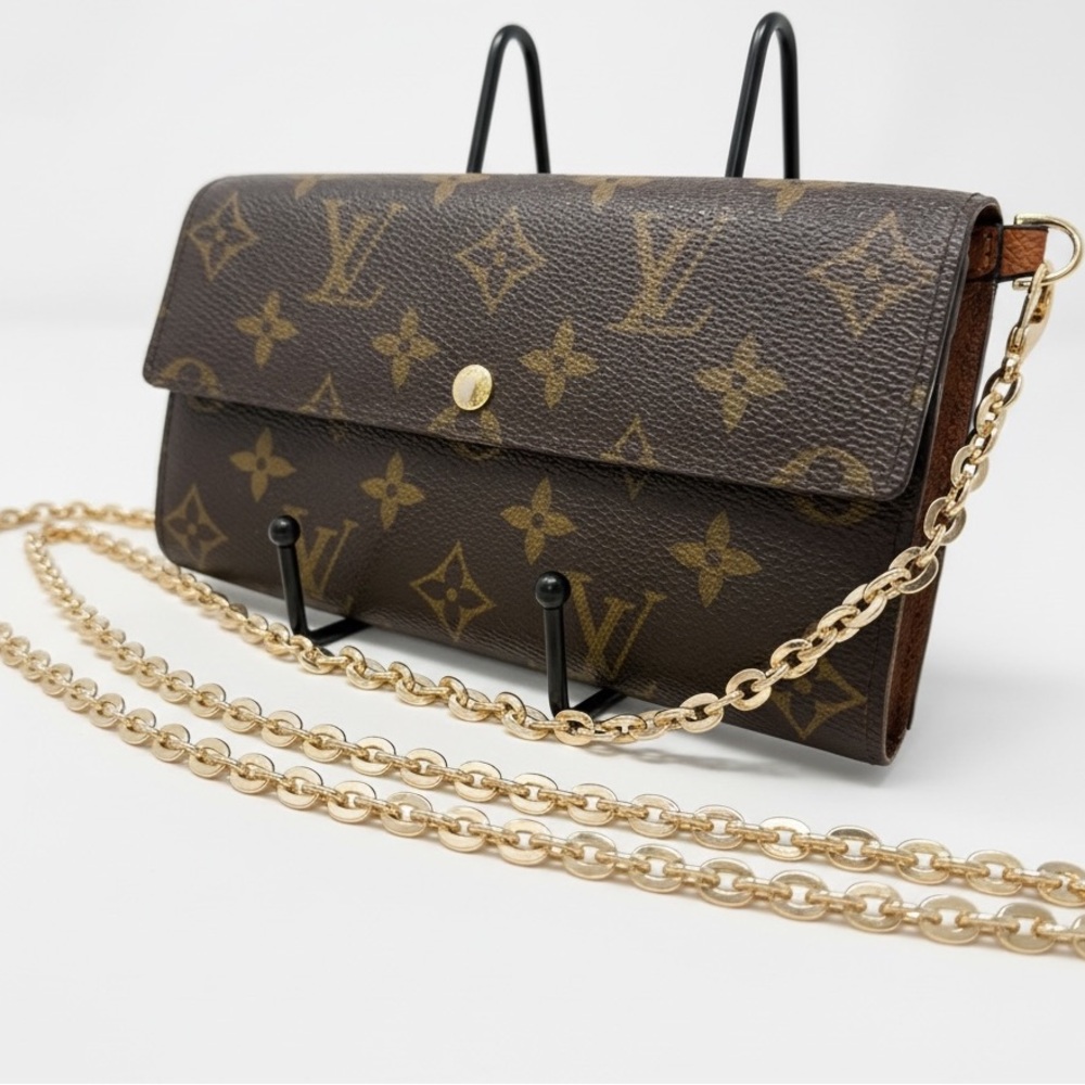 Louis Vuitton Sarah Monogram WOC Wallet on Chain Authentic COA